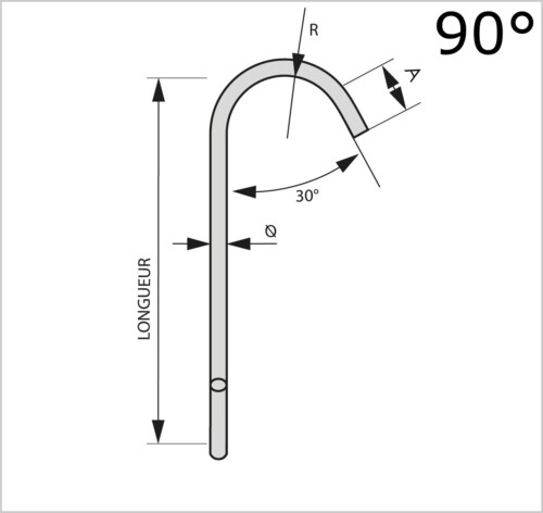 crochet standard B90