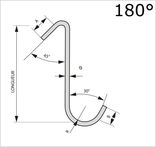 crochet standard BA180