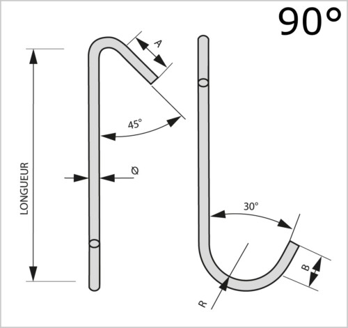 crochet standard BA90